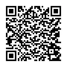 Código QR para número de telefone +17052053738