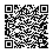 Código QR para número de telefone +17052053765