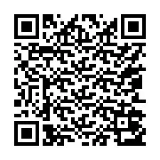 QR-Code für Telefonnummer +17052053818