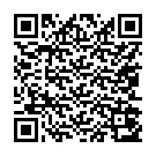 Código QR para número de teléfono +17052053836