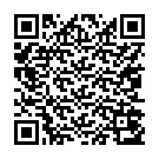 Código QR para número de teléfono +17052053892