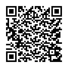 Código QR para número de telefone +17052053938