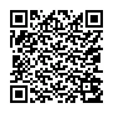 Código QR para número de telefone +17052053948