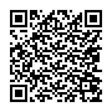 Código QR para número de teléfono +17052075356