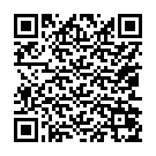 Código QR para número de telefone +17052075419