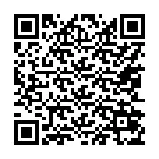 Código QR para número de teléfono +17052075427