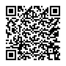 QR код за телефонен номер +17053568789