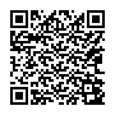 QR код за телефонен номер +17062043409