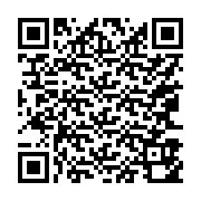 Código QR para número de teléfono +17063950178