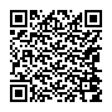 QR-код для номера телефона +17064004895