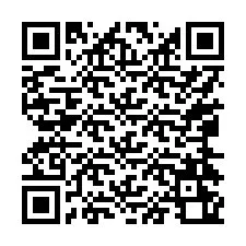 QR-koodi puhelinnumerolle +17064260588