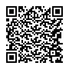 Código QR para número de teléfono +17065026375