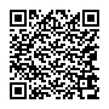 Código QR para número de telefone +17065636878