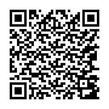 QR-код для номера телефона +17067083168