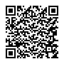 QR код за телефонен номер +17067154752