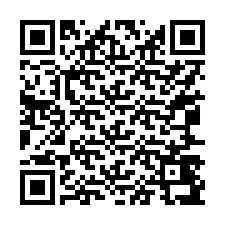 QR-code voor telefoonnummer +17067497980