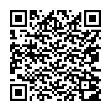 QR kód a telefonszámhoz +17072002222