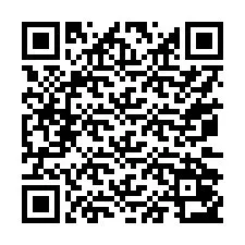 QR-code voor telefoonnummer +17072053614