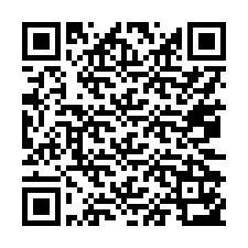 QR код за телефонен номер +17072153293