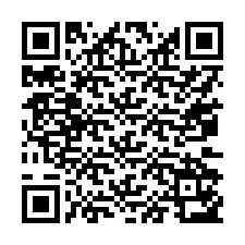 QR kód a telefonszámhoz +17072153606