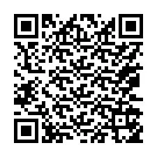 Kod QR dla numeru telefonu +17072155879