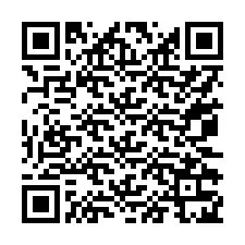 QR код за телефонен номер +17072325190