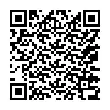 QR-koodi puhelinnumerolle +17072736859