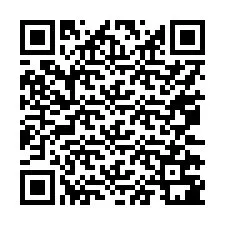 QR kód a telefonszámhoz +17072781172