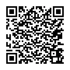 QR код за телефонен номер +17073462157