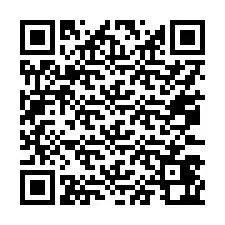 QR kód a telefonszámhoz +17073462163