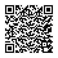 QR Code pour le numéro de téléphone +17075150495