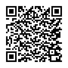 QR-code voor telefoonnummer +17075220136