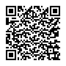 QR-код для номера телефона +17075367402