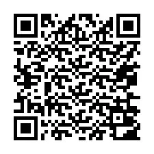 QR-Code für Telefonnummer +17076002427