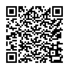 電話番号のQRコード +17076633009