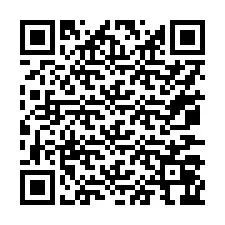 QR-код для номера телефона +17077066181