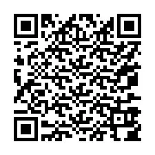 Kode QR untuk nomor Telepon +17077904010