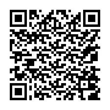 QR Code pour le numéro de téléphone +17078006941