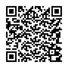 QR-koodi puhelinnumerolle +17082000110