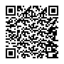 QR код за телефонен номер +17082000797