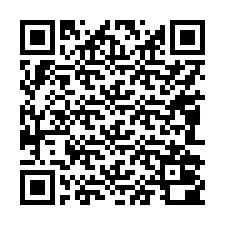 QR kód a telefonszámhoz +17082000912