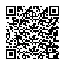 QR-kood telefoninumbri jaoks +17082000915