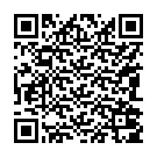 QR-koodi puhelinnumerolle +17082005910