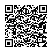 QR-koodi puhelinnumerolle +17082314905