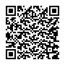 QR kód a telefonszámhoz +17082706036