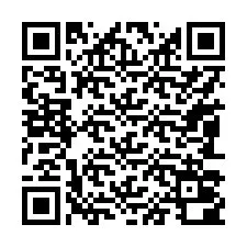 QR-koodi puhelinnumerolle +17083000685