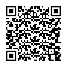 QR-Code für Telefonnummer +17083048312