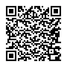 Codice QR per il numero di telefono +17083200077