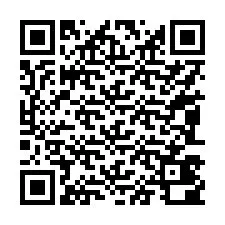QR Code for Phone number +17083400160