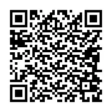 QR-Code für Telefonnummer +17084029137